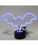 Spooky Village Bat Neon LED Light Up Sign Halloween Decor - $527.36 MXN