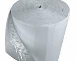 200sqft 24&quot;x100&#39; White Single Bubble Reflective Foil Insulation Thermal ... - $108.88