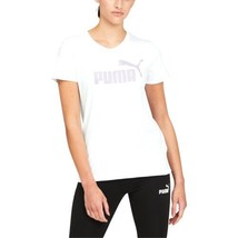 MSRP $25 Puma Womens Activewear T-Shirt White Size Large DEFECT - £9.18 GBP