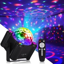 Party Lights Disco Ball Light,Dj Disco Light Sound Activated Led Light 6 Colors - £32.26 GBP