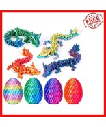 Mystery Dragon Eggs 4-Pack - Articulated 3D Printed Toy for Adventurous ... - $39.93 CAD