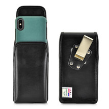 Holster Fits I Phone 11 Pro Max Xs Max Otterbox Symmetry Leather Pouch Belt Clip - £29.25 GBP