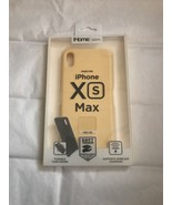 NEW! iHOME SLIM SOFT TOUCH CASE iPHONE XS  MAX [PALE YELLOW] - $553.18 MXN