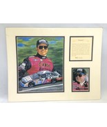 1994 Geoff Bodine Exide Batteries Matted Kelly Russell Lithograph Print - $19.95