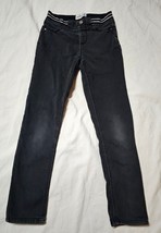 Jordache Skinny Stretch Black Pants Girls Size 12 - £6.92 GBP