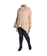 NWT Womens Plus Size 0X 3X Nordstrom Susina Cowl Neck Long Sleeve Tunic ... - £18.07 GBP