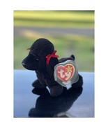 Vintage 1998 Ty Beanie Babies Retired Gigi Dog Black - $459.39 MXN