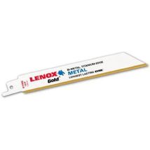 Lenox Gold 6 in. Bi-Metal Reciprocating Saw Blade 18 TPI 5 pk - $16.95