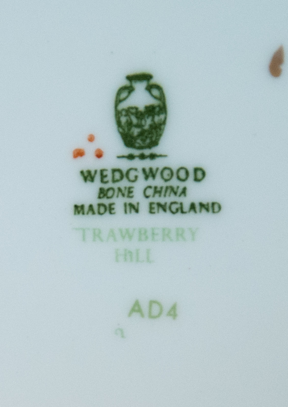 Wedgwood Strawberry Hill 6" Bread Plate Bone China  Item image 3