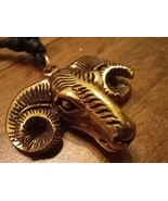 ⚔ Ram&#39;s Head Bronze Pendant – Bold Viking Power for Everyday Warriors - $368.69 MXN