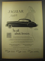 1953 Jaguar Mark VII Car Ad - Now with automatic transmission - £14.54 GBP