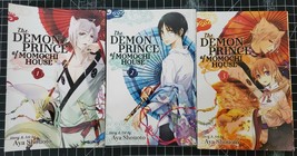 The Demon Prince of Momochi House 1 2 3 English manga Aya Shouto Damaged copies - $11.99