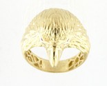 9.5 Men&#39;s Fashion Ring 10kt Yellow Gold 404249 - £280.49 GBP