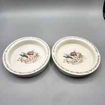 Wedgwood Peter Rabbit Bowls Lot of 2 Beatrix Potter Fredrick Warne Ceramic - £23.05 GBP