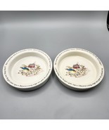 Wedgwood Peter Rabbit Bowls Lot of 2 Beatrix Potter Fredrick Warne Ceramic - £22.78 GBP