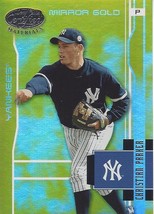 2003 Leaf Certified Materials Mirror Gold Christian Parker 125 Yankees 05/25 - £4.72 GBP