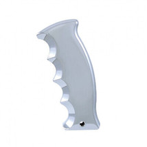 Chrome Pistol Grip Aluminum Universal Gear Shift Knob Lever Shifter Handle  - £26.47 GBP