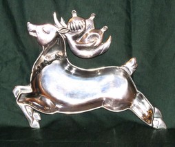 Lenox Yuletide Metal Serveware Reindeer Tray - $19.99