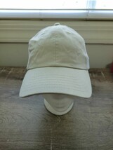 Stone and White Baseball Cap. Trucker Hat. One size fits most adults. - £9.45 GBP