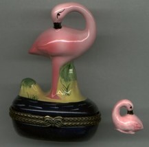 Flamingo Hinged Box - $11.00