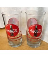 Vtg. Coca Cola Glasses 5 1/2 inch (2) - $15.48 CAD