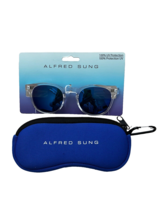 Alfred Sung Kids Transparent Sunglasses w/ Case - £31.63 GBP