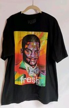 Neff Shirt Men&#39;s XL Black Madsteez Carlton Fresh Prince Graphic Short Sleeve - £11.76 GBP