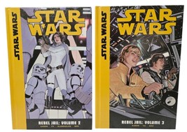 STAR WARS Rebel Jail Volume 2 &amp; 3 Hardcover Comic Books - 2 Sets (NEW) - £11.48 GBP