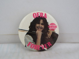 Vintage Music Pin - Ofra Harnoy Album Forever - Celluloid Pin  - £11.72 GBP