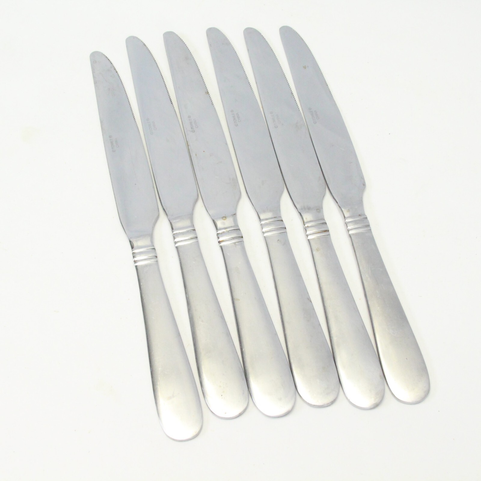 Towle Ariel Satin Dinner Knives 9-1/2&quot; Stainless  Lot of 6 - $16.65