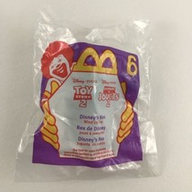 Disney Toy Story 2 McDonalds Happy Meal Toy #6 Rex Wind Up Vintage 1999 New - $14.80