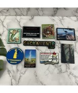 California Travel Magnets Lot of 9 Souvenirs San Francisco Mendocino Car... - $384.18 MXN