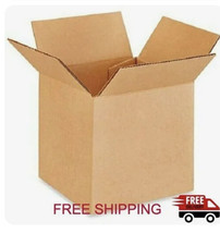 25 Count Of 6x6x6 Cardboard Paper Boxes Mailing Packing Shipping Box Cor... - £23.43 GBP