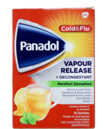 Panadol Cold And Flu Lemon, Honey Vapour Release, Menthol Sensation - 10... - £31.87 GBP