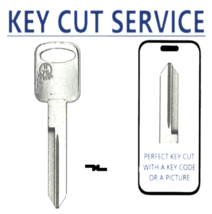 KEY CUT SERVICE + H75 - 1196FD Metal Key Blank For Ford / Lincoln / Mercury - $19.99
