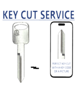 KEY CUT SERVICE + H75 - 1196FD Metal Key Blank For Ford / Lincoln / Mercury - $372.99 MXN