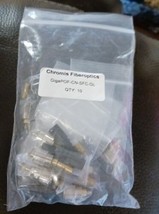 Lot of 10 NEW Chromis Fiberoptics Connectors GigaPOF-CN-SFC--GL SHIPS FREE - $49.00