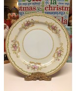 *~* NORITAKE CHINA c.1933 DISCONTINUED N440 DINNER PLATE FLORAL GREEN IV... - £8.56 GBP