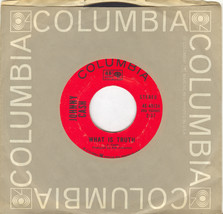 JOHNNY CASH 45 rpm What Is Truth Columbia Red Label  - £2.39 GBP