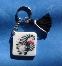 Prisoner of Love Gnome - Handmade Keychain - $15.00