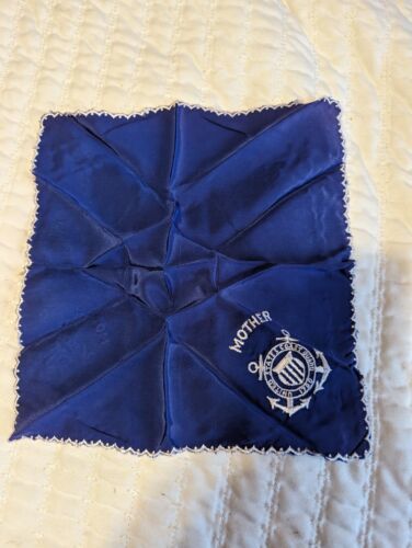 U.S. Coast Guard Souvenir Embroidered Handkerchief   Mother - $9.89