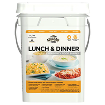 Emergency Survival Food Supply Kit Bucket Dinner Meal MRE 25 Year Dried Storage - £98.28 GBP