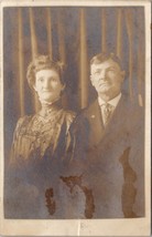 Cincinnati Ohio Mills Family Portrait Older Couple to Wakenda MO Postcard A24 - £7.82 GBP
