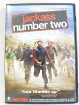 Jackass Number Two Johnny Knoxville Bam Margera Wee Man Steve O DVD - £5.88 GBP