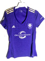 Adidas Women&#39;s MLS Jersey Orlando  Orlando City  Team Purple sz L - £6.72 GBP