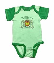 Williams Irish Coat of Arms Baby Onesie - 24 Months - £17.93 GBP