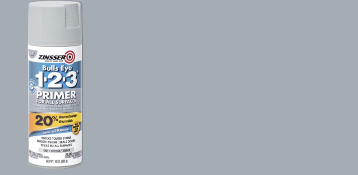 Zinsser® Bulls Eye® 1-2-3® Gray Primer Spray - 13 oz. - $14.84