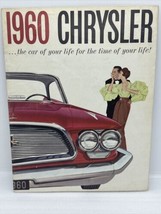 1960 Chrysler Windsor Saratoga New Yorker Color Sales Brochure Paper Booklet - $14.95