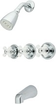 Tub And Shower Faucet By Kingston Brass, Model Number, Inch Spout Reach. - £90.97 GBP