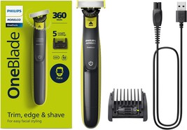 Philips Norelco Oneblade 360 Face, Hybrid Electric Beard Trimmer And, Qp2724/90 - £33.53 GBP